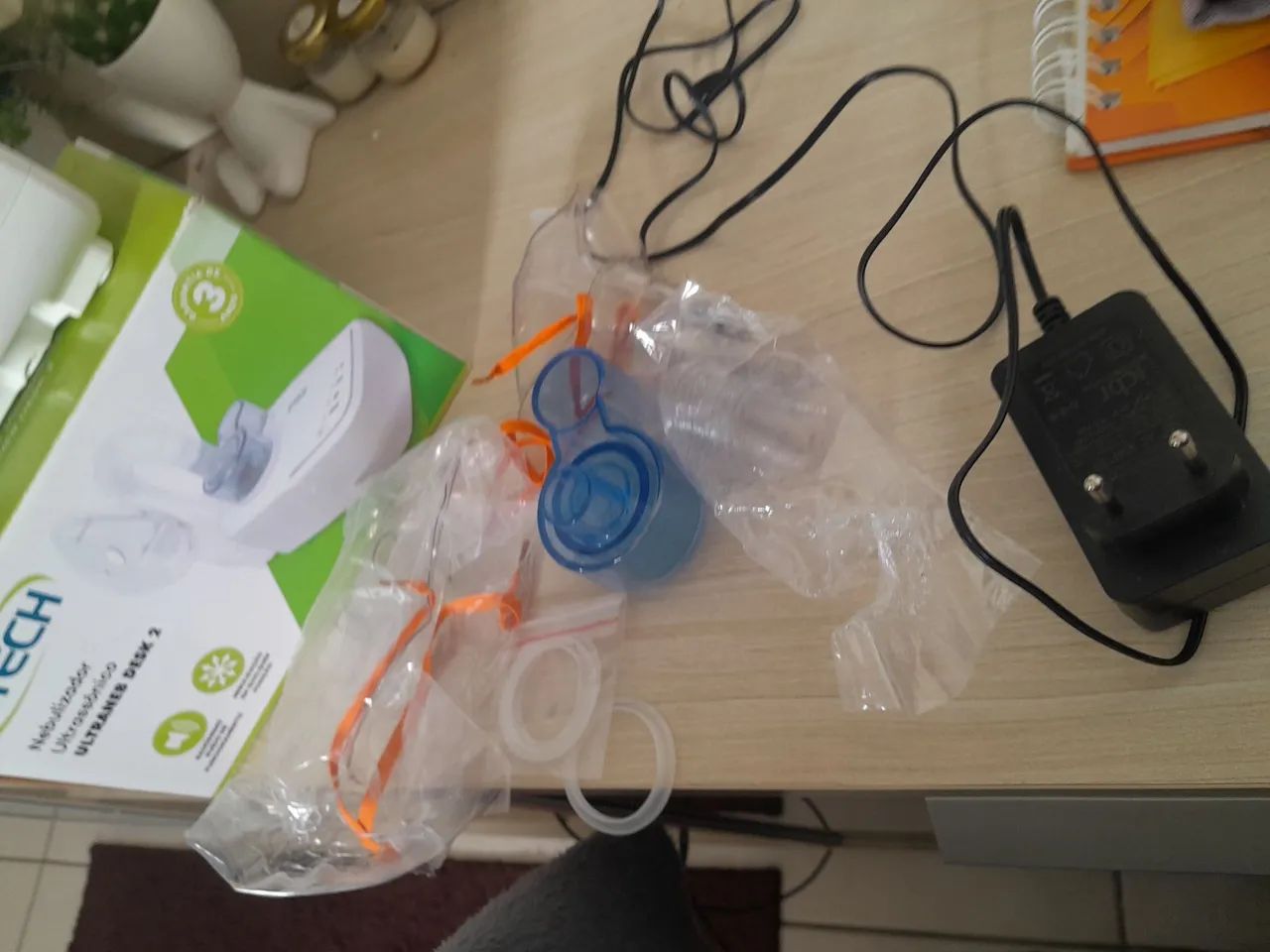 Inalador UltraNeb Desk 2 G-Tech - Novo - Foto 5