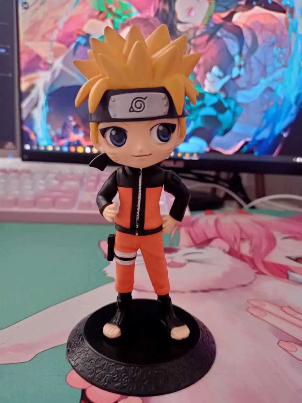 Naruto Uzumaki Figurinha Anime - Foto 5