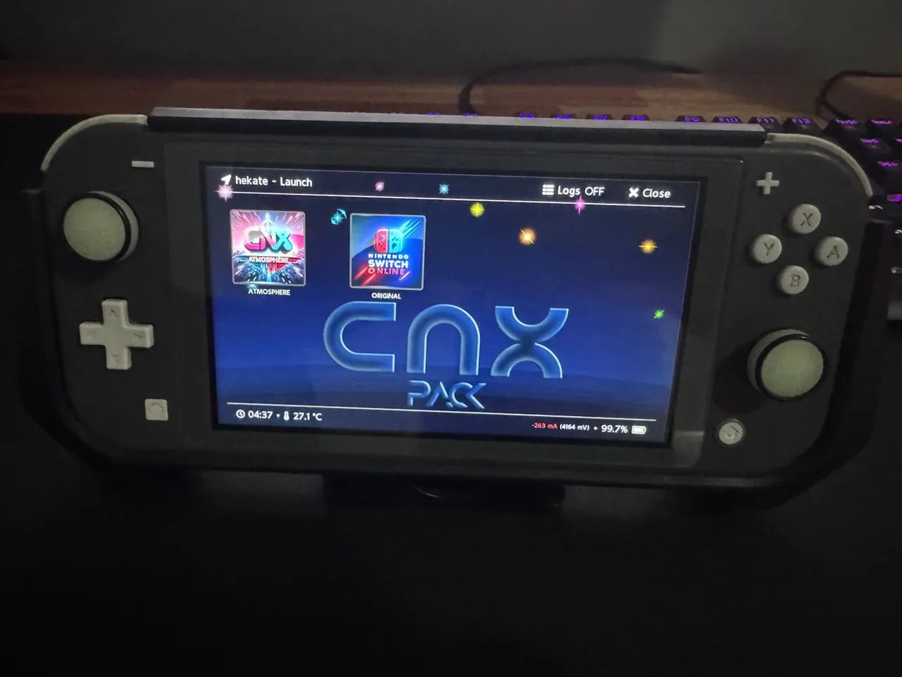 Nintendo Switch Lite Cinza (Desbloqueado) - Foto 2