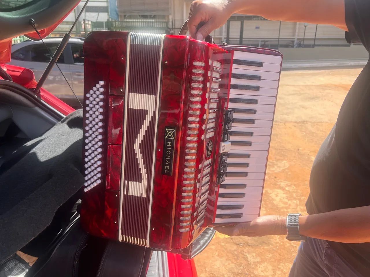 Acordeon - Sanfona - 80 baixos - Foto 3