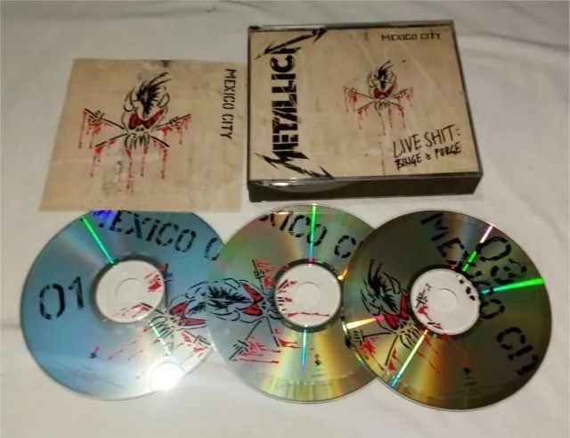 Metallica - Live Shit: Binge & Purge - Box 3 Vhs + 3 Cds - Foto 3