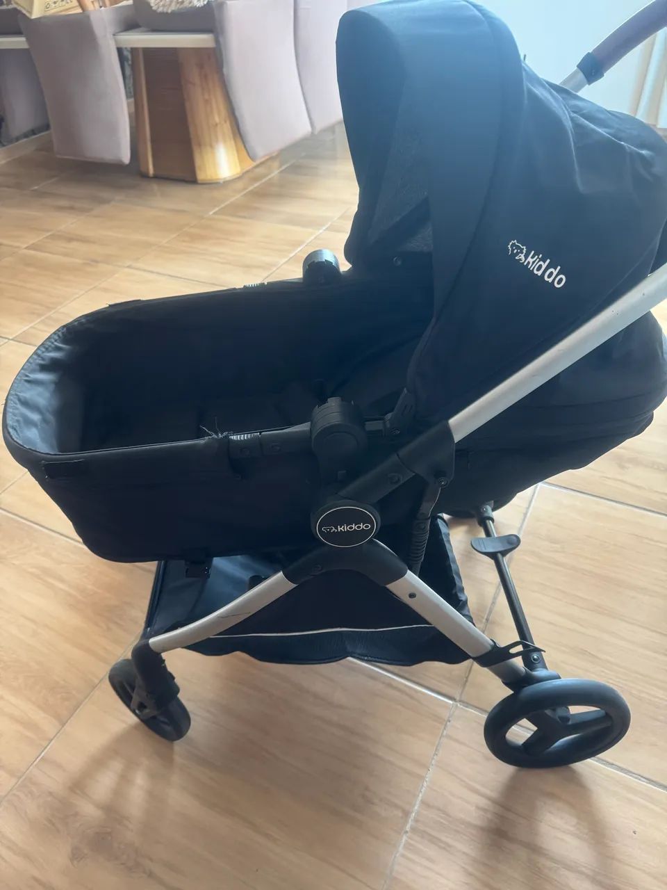 Carrinho e bebê conforto Kiddo casulo click - Foto 3