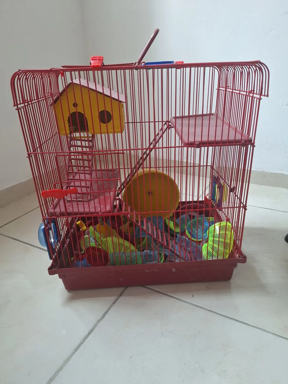 GAIOLA PARA HAMISTER 3 ANDARES