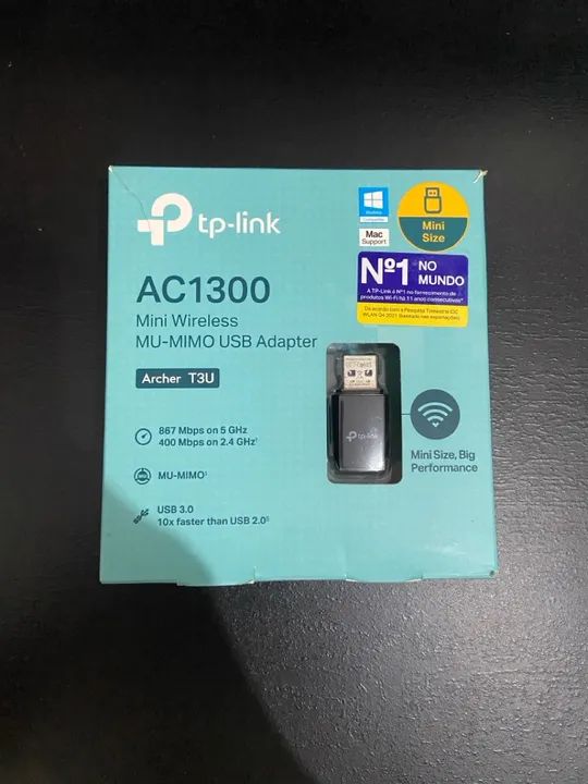 Adaptador Wi-Fi TP-Link AC1300 - Big Performance - Foto 2