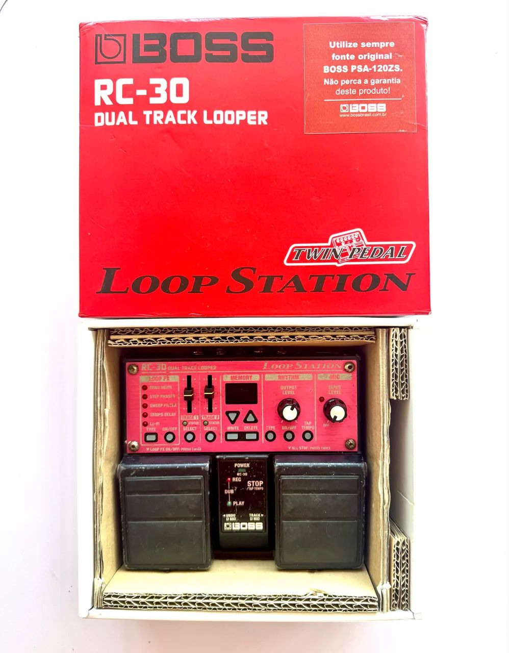 Pedal Boss RC 30 - Instrumentos musicais - Ponta Negra, Natal