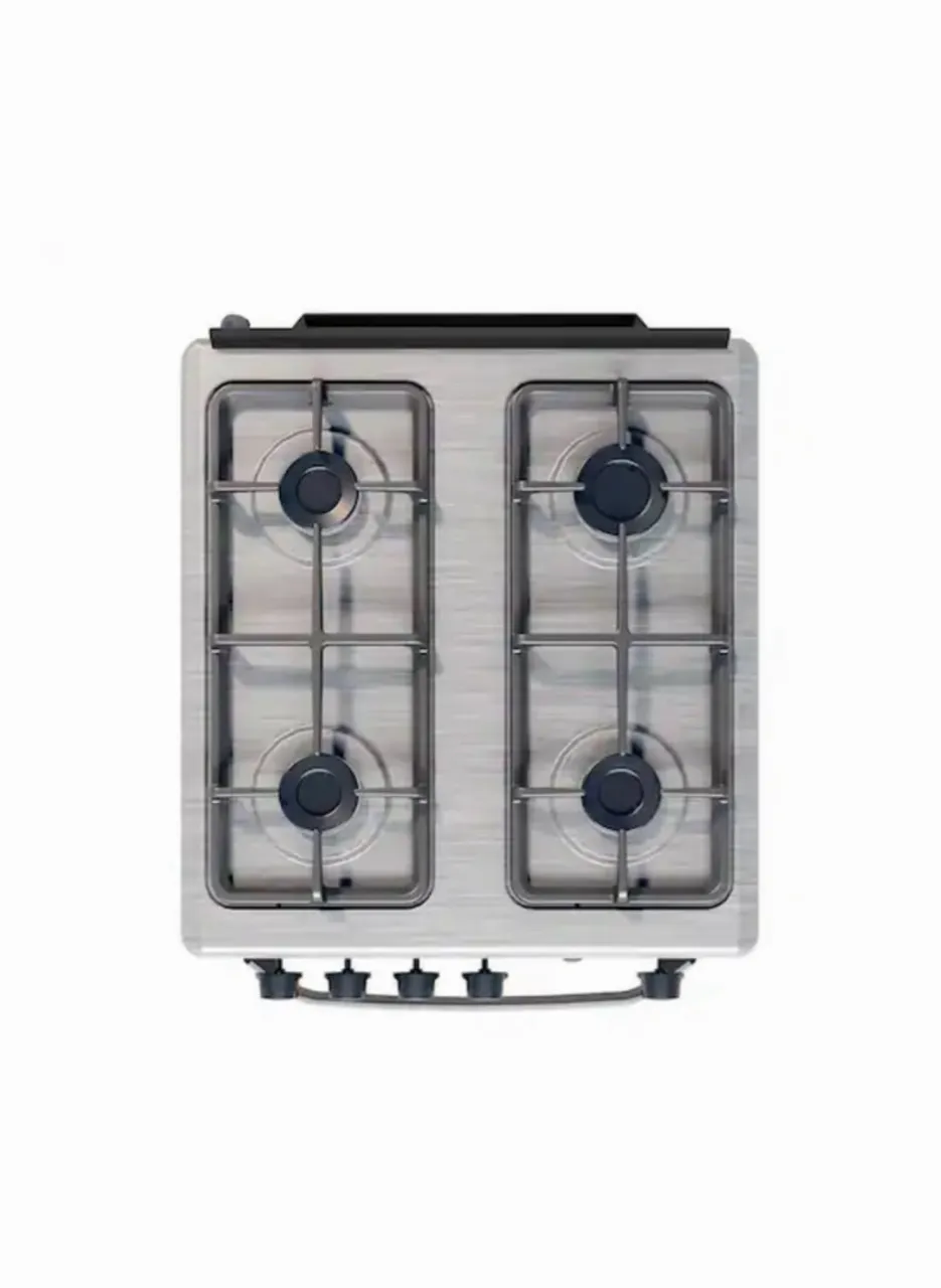 Fogão 4 bocas em aço inox $850
