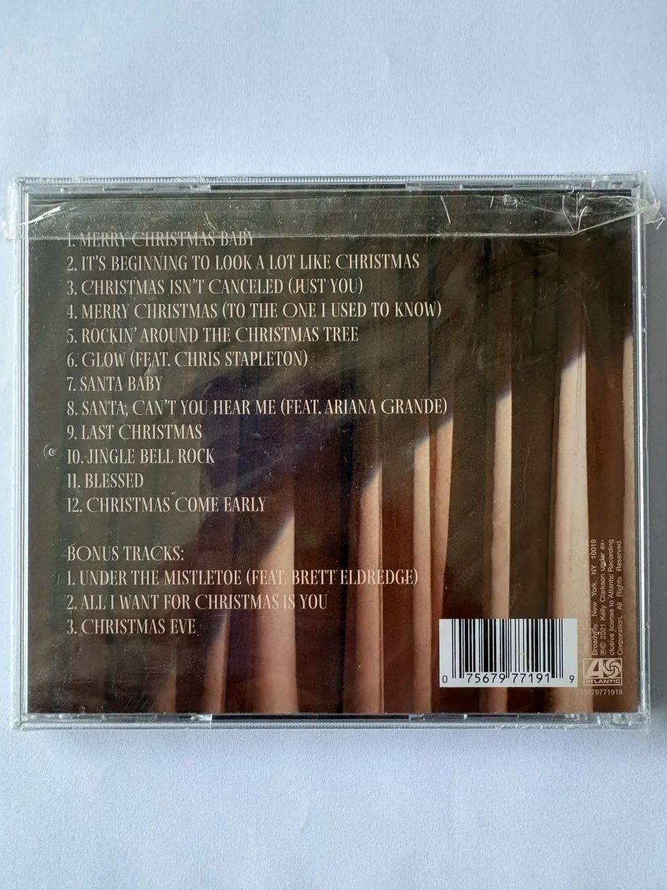 Kelly Clarkson When Christmas Comes CD autografado - Foto 2