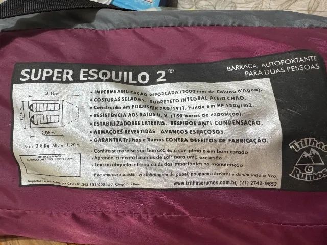 Barraca de camping Trilhas e Rumos - Foto 2