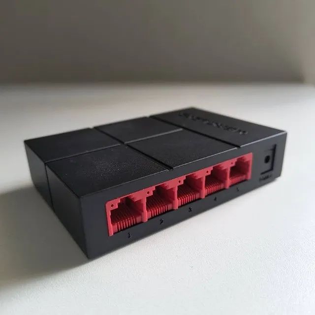 Switch 5 Portas RJ45 Gigabit 1000Mbps Mercusys *ENTREGA GRÁTIS*