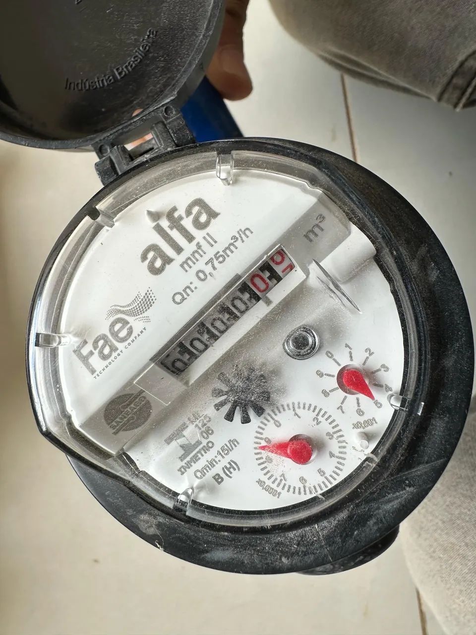 Medidor de água hidrômetro 