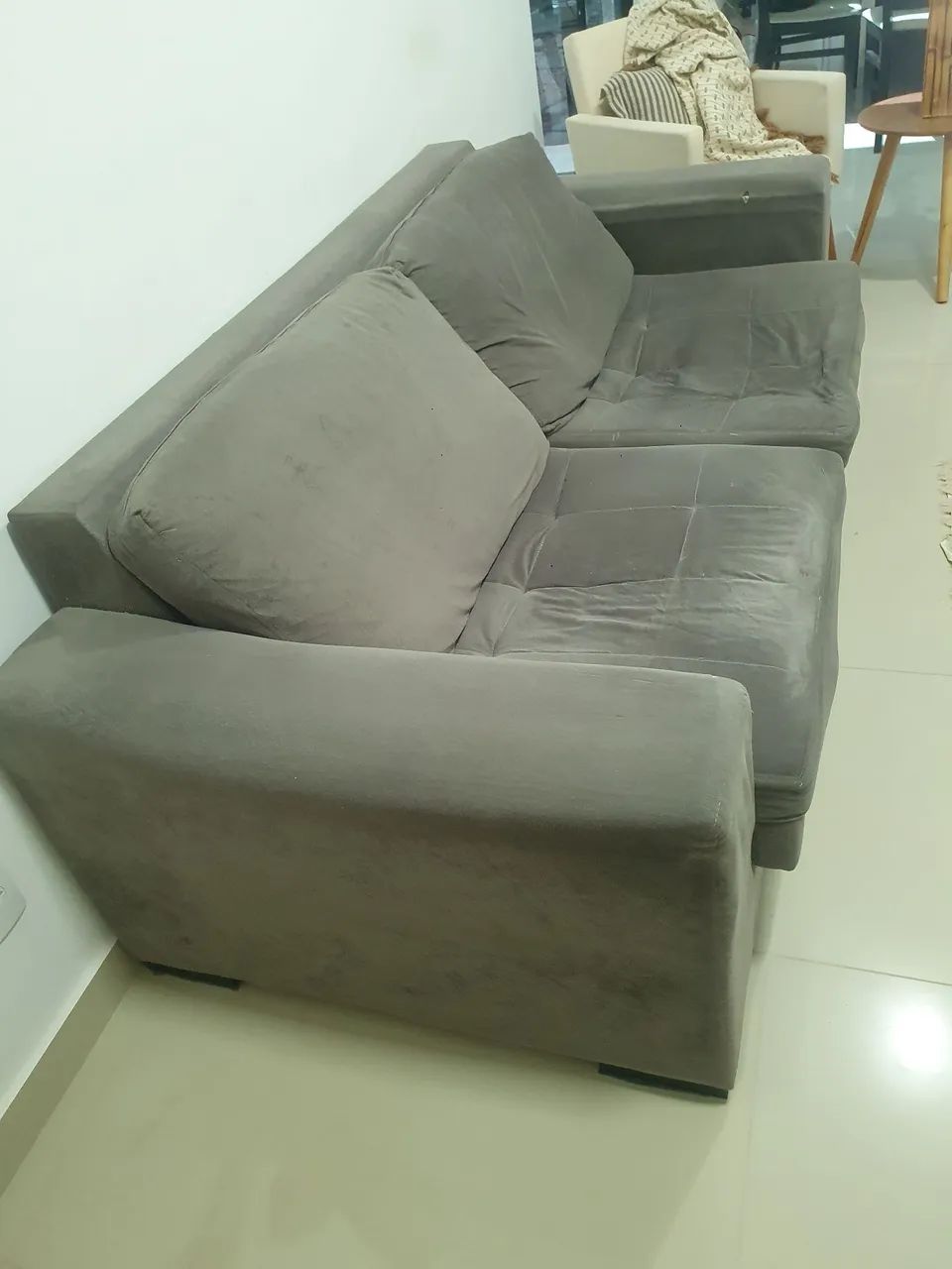 Sofá Cama 2 lugares - Usado - Foto 5