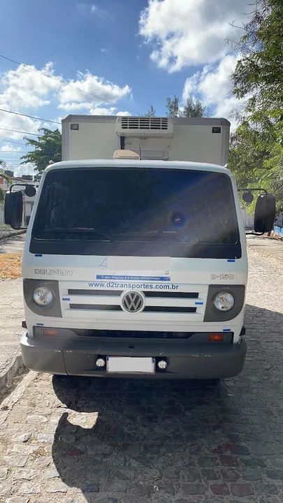 Caminhão refrigerado 3/4 Volkswagen 8.150 Delivery ano 2009 em perfeito estado. - Foto 8