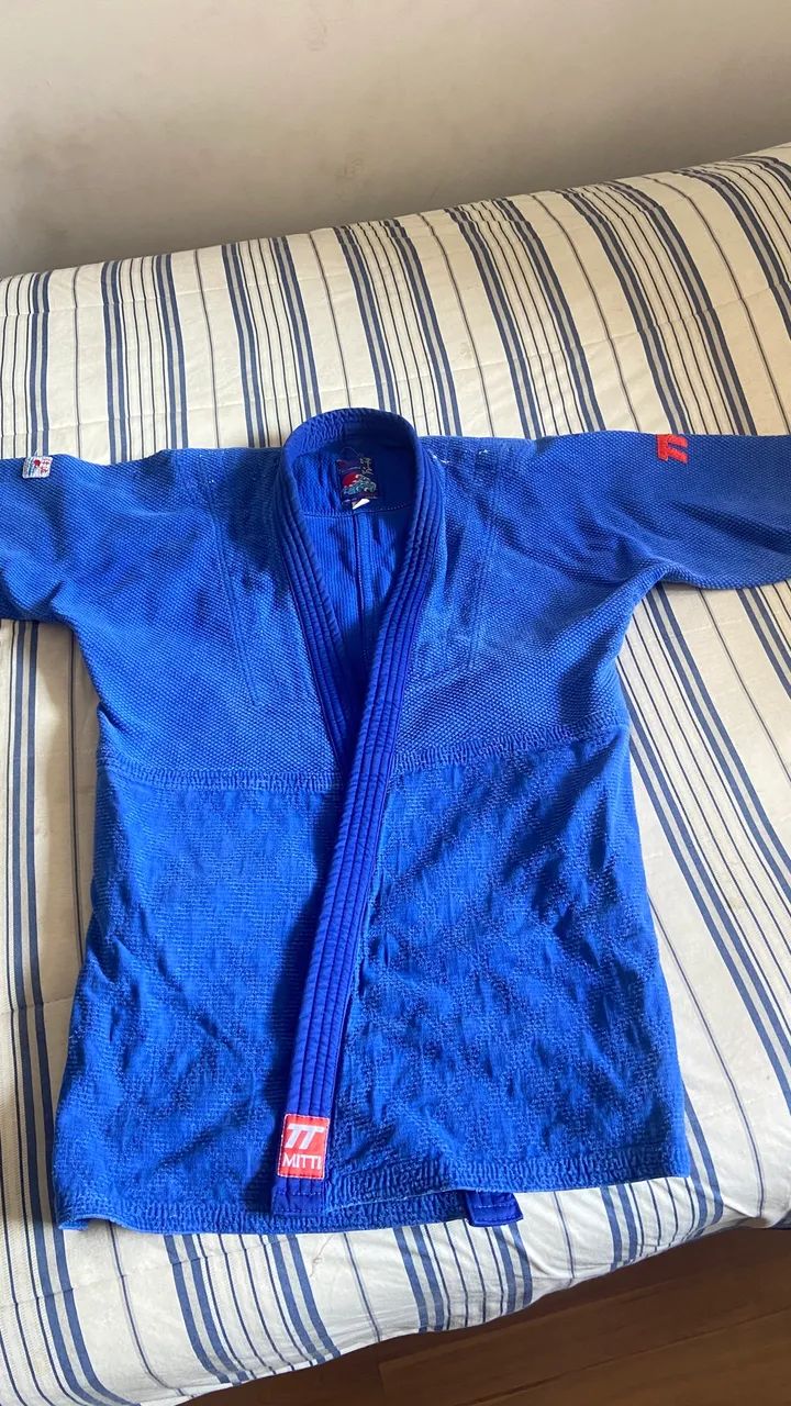 kimono de judo azul A2