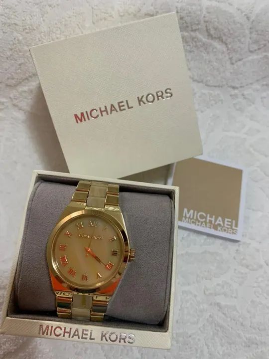 Relógios Michael Kors Dourado Feminino e Condor Masculino 