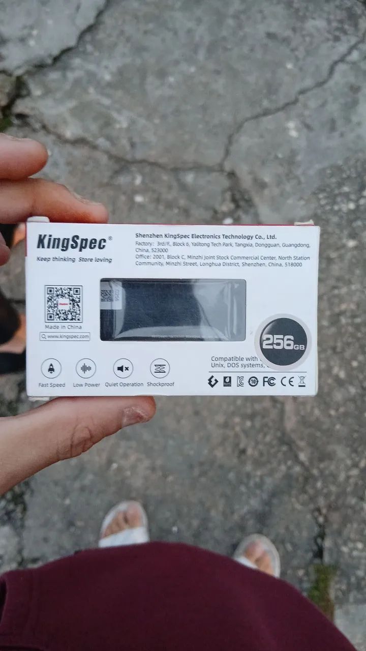 SSD M.2 NVMe 256GB KingSpec - Foto 2