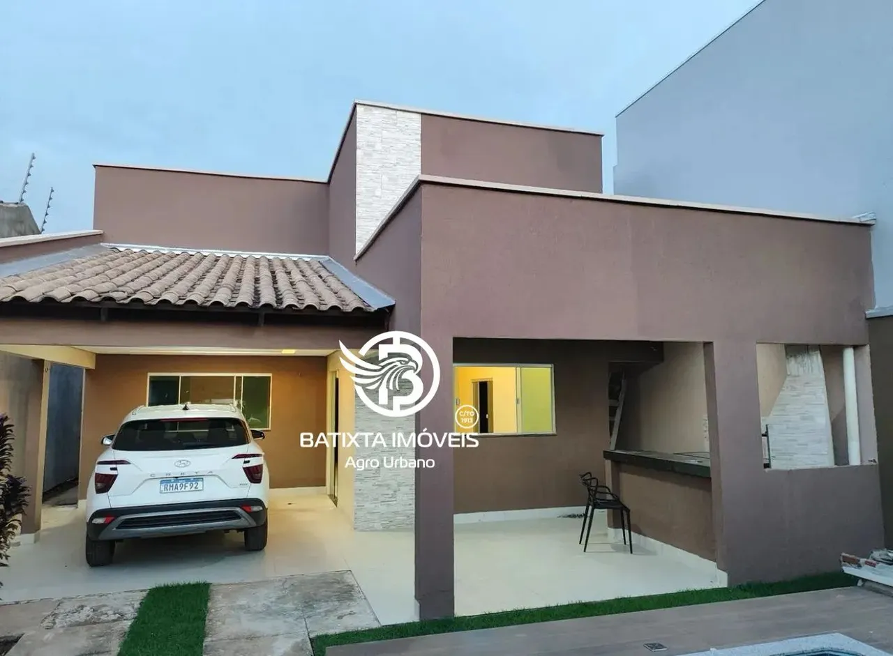 Casa 3 Quartos sendo 1 Suíte