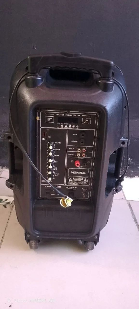 Caixa de Som Mondial - Digital Audio Player