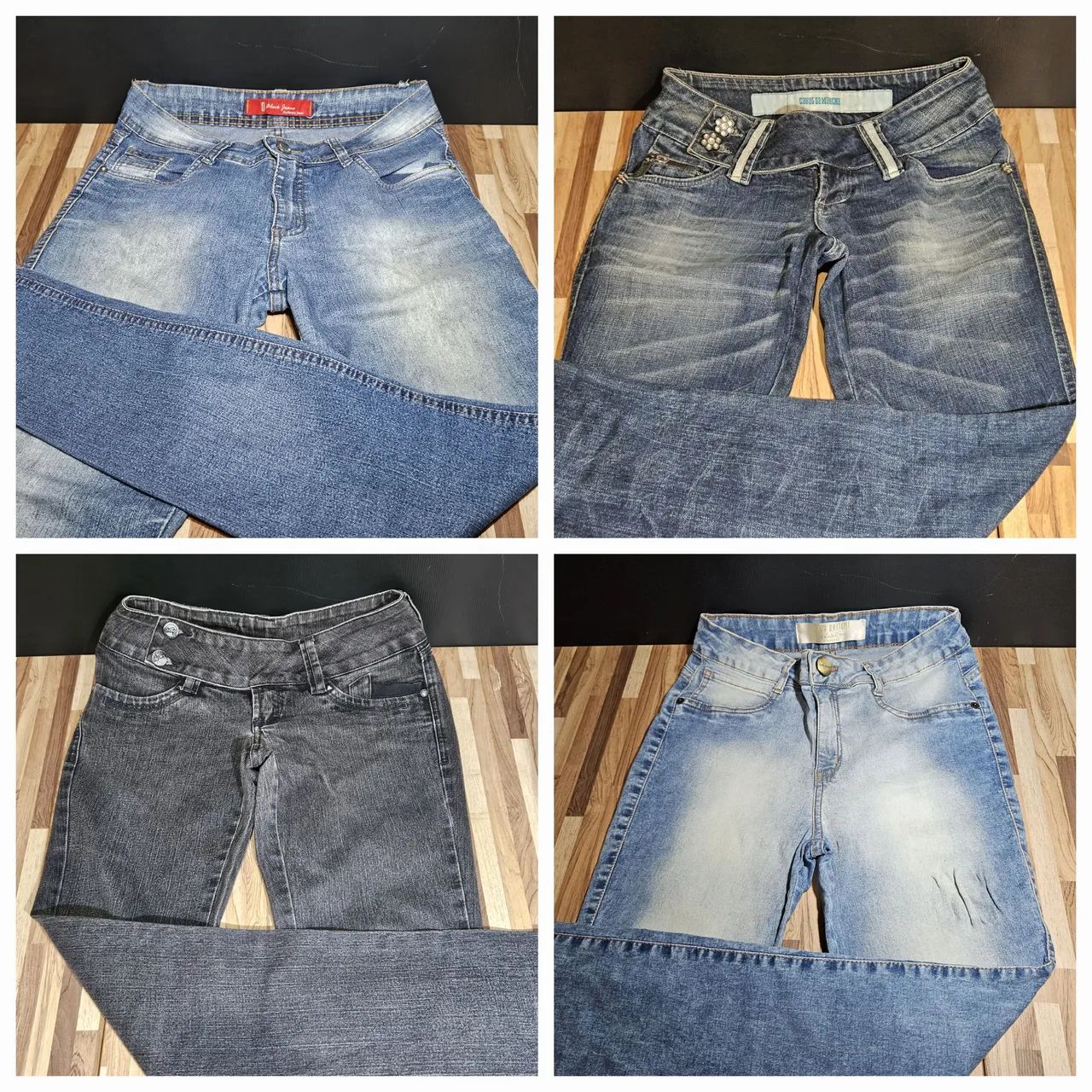 Jeans Feminino Stretch 38 Vários Modelos  - Foto 5