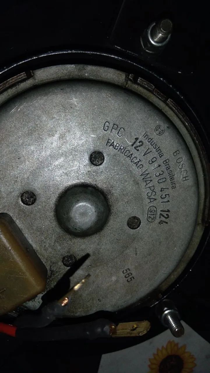 Ventoinha opala caravan ano 85 em dint original  - Foto 4