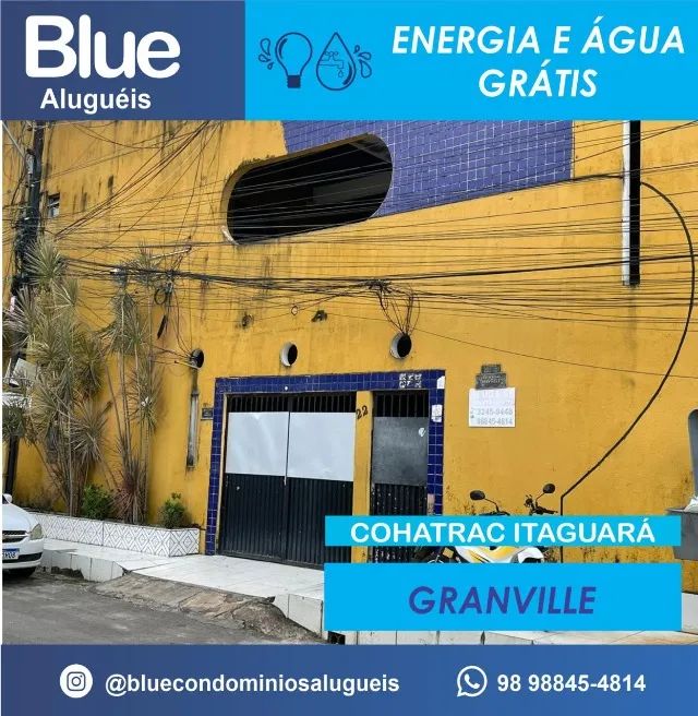 ALUGO KITNETS NO COHATRAC 1 QUARTO MOBILIADO E GARAGEM - Foto 2
