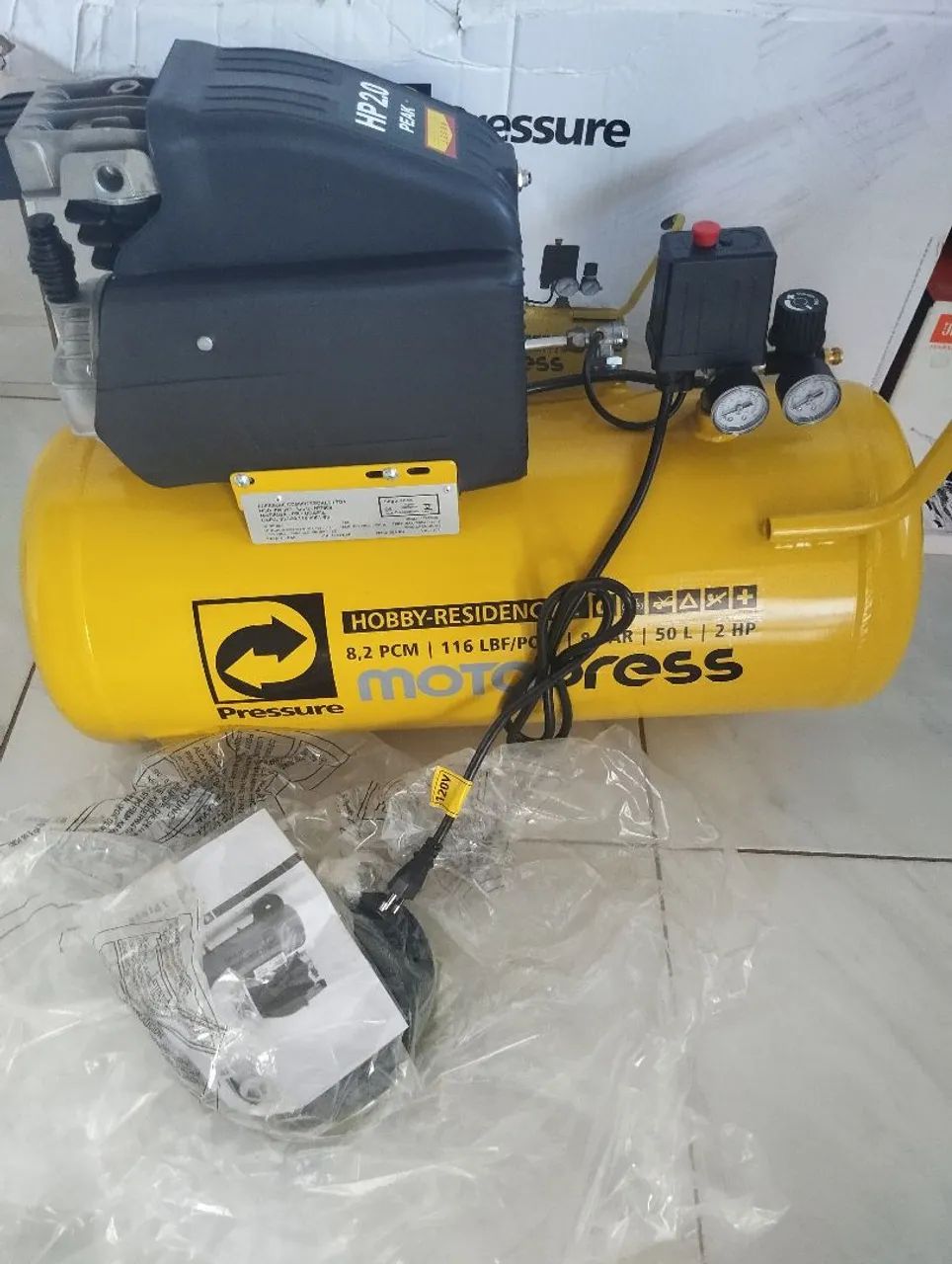 Compressor 50L pressure  - Foto 4