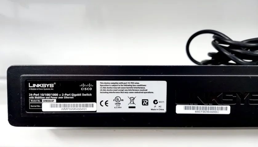 Switch SRW2024P 24 portas Linksys - Foto 5