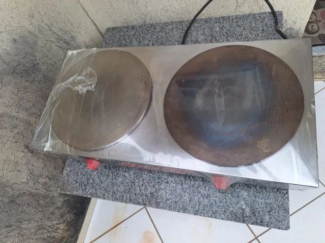 Crepeira Croydon 220 w com 2 discos - Foto 2