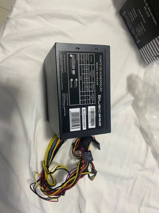 Fonte Atx Bluecase 350w Real Bivolt Chaveada Computador Pc - Foto 3