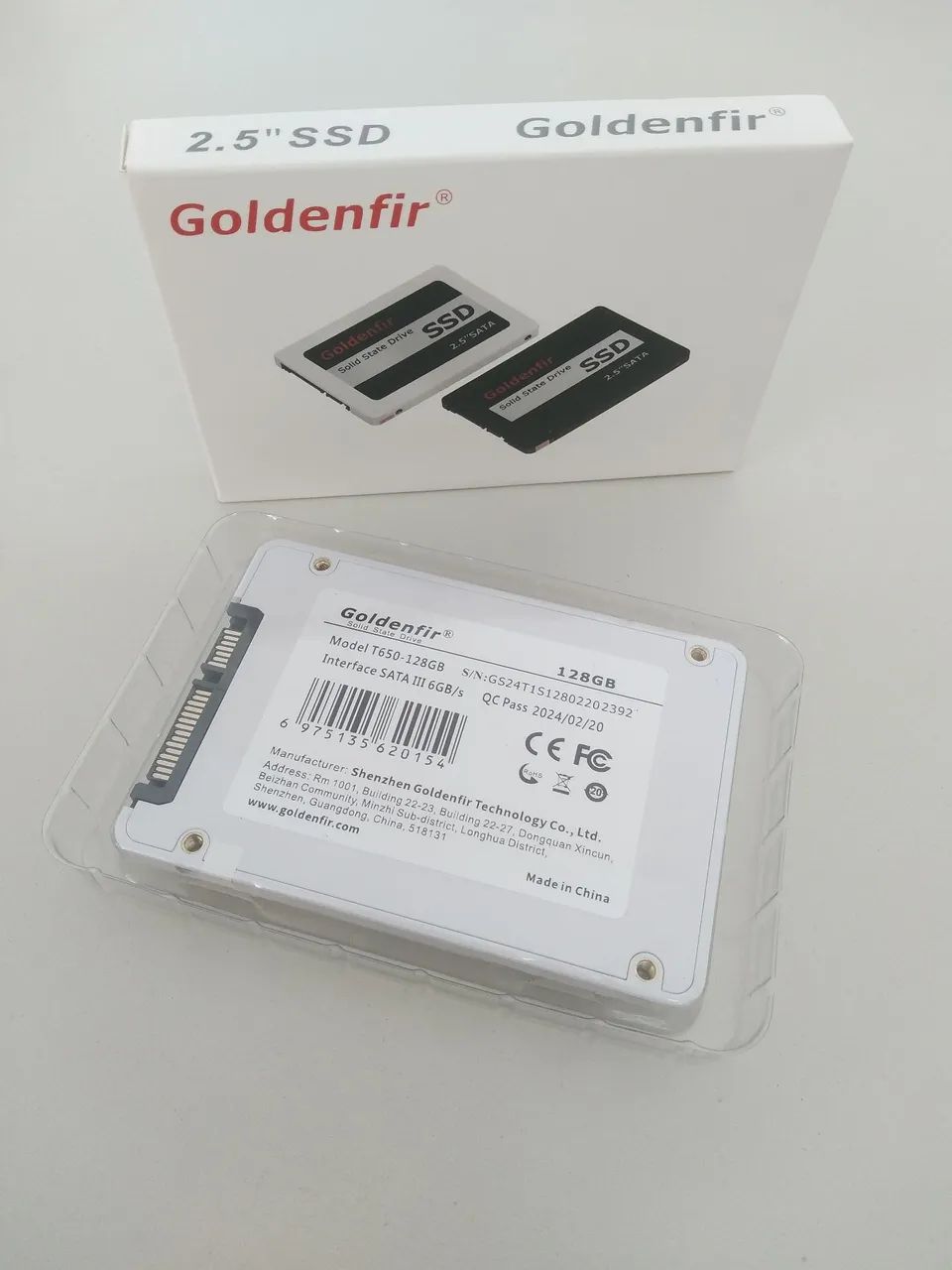 SSD 128GB 2.5 SATA III 6GB/s Goldenfir T650 ORIGINAL - Foto 3
