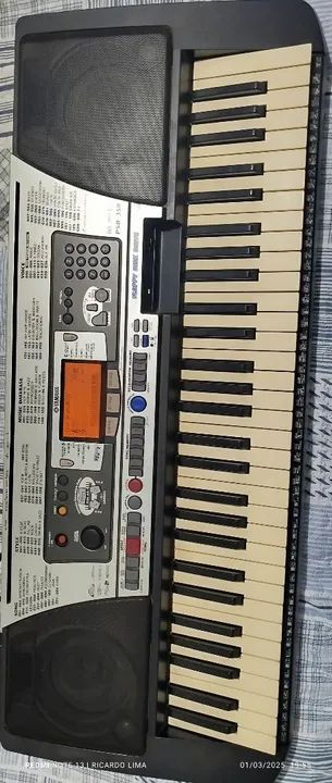 TECLADO PSR 350 COM DISQUETE. - Foto 2