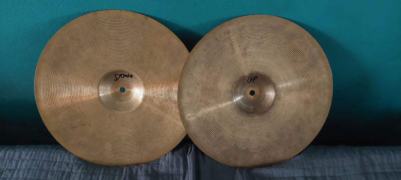 Set de Pratos Zeus Explosion B20 + HH Sabian - Instrumentos