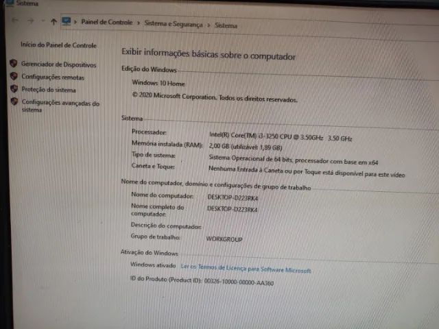 Computador Cpu Dell Optiplex 9010 Intel I3 Sda (Usado) - Foto 2