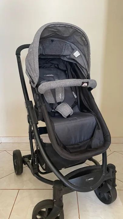 Carrinho de Bebê Kiddo Prima - Moisés + Bebê Conforto