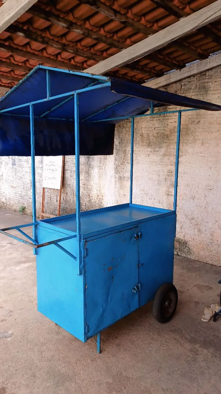 Carrinho Ambulante Doces Balas Salgadoss