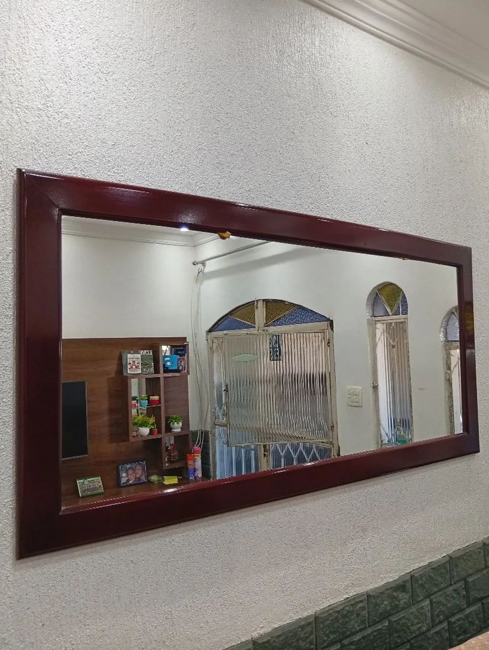 Espelho Decorativo em Madeira - Foto 2