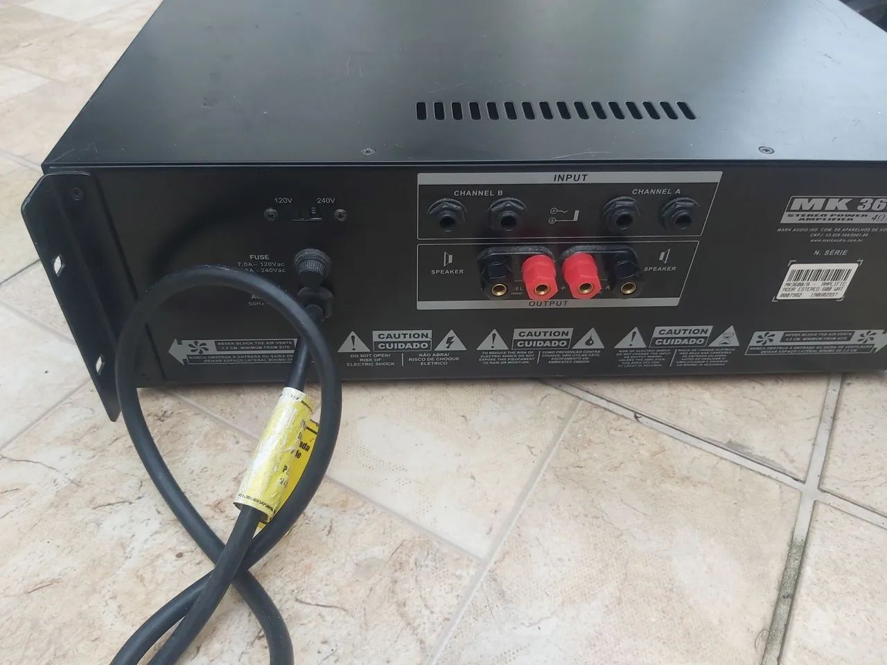 Potência mk3600  - Foto 4