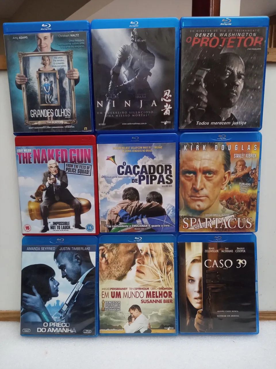 Coleção de Blu-Rays - Filmes Diversos
