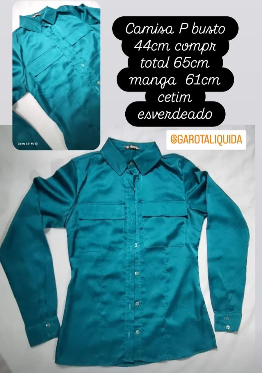 Camisa feminina P varios modelos - Foto 3