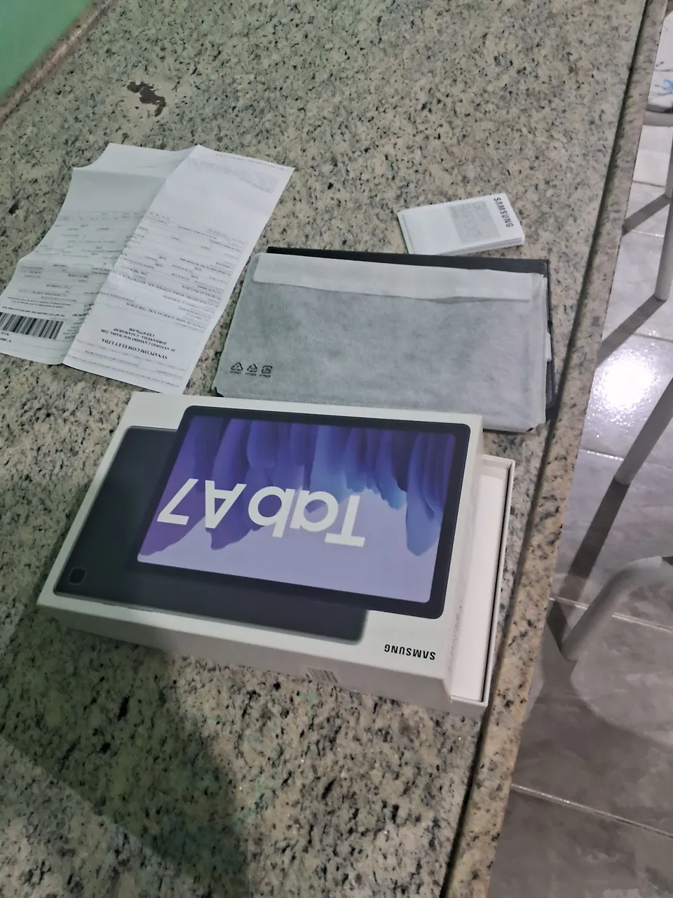 Tablet a7 com Nota Fiscal na caixa