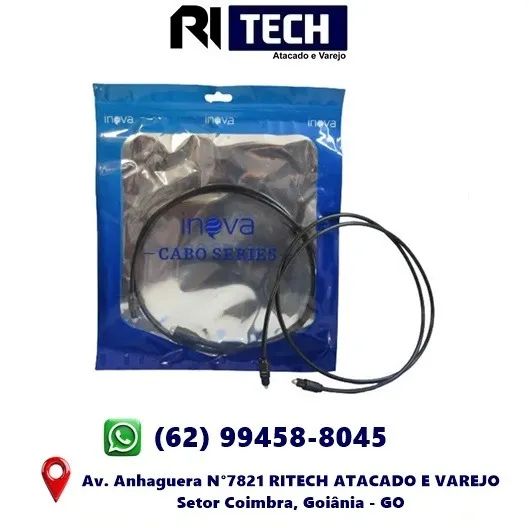 Cabo Optico De Áudio Digital 1 Metro