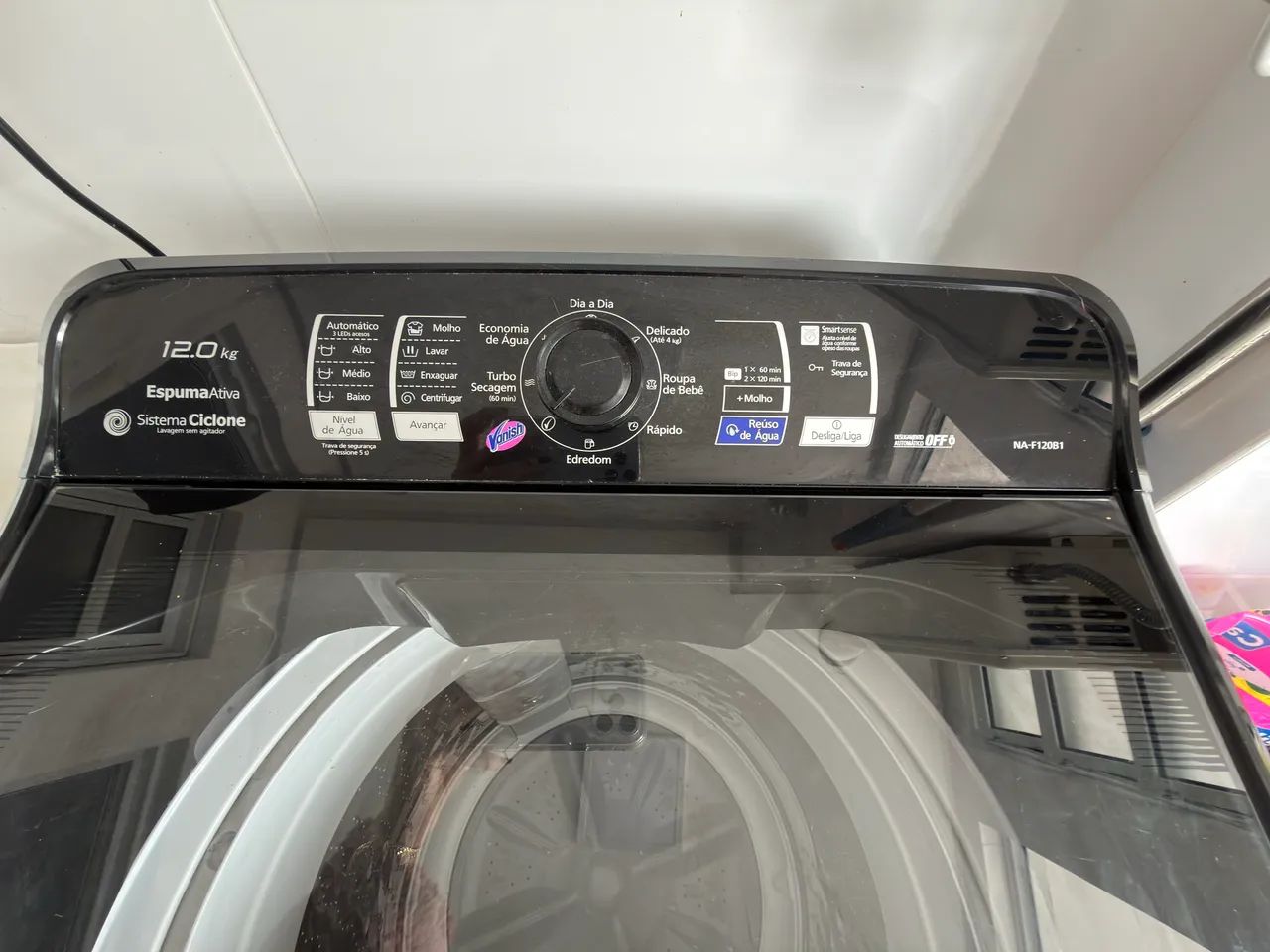 Máquina de lavar Panasonic 12kg - Foto 4