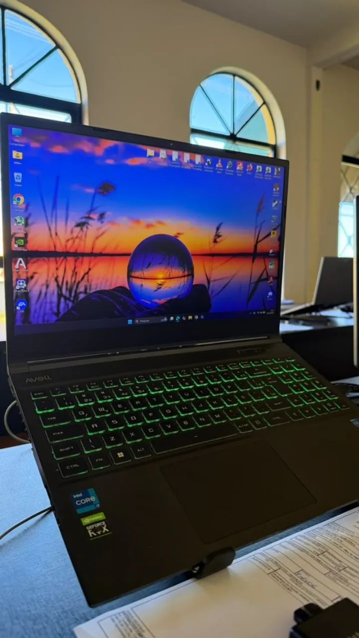 Notebook Avell A70 Mob RTX 3060+ Intel I7 11800H - Foto 4