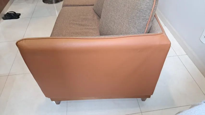 SOFÁ INHOTIM ESTORFART EM LINHO 2,10m - Foto 4