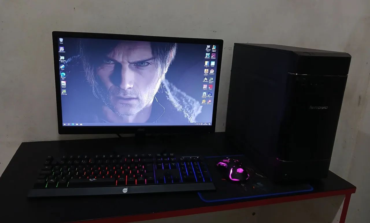 PC Gamer COMPLETO COM TUDO ENTREGO (Aceito Cartão)