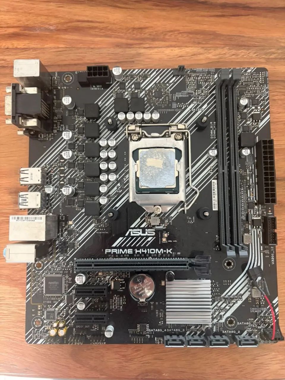 Placa mãe H410M-K + i5 10400