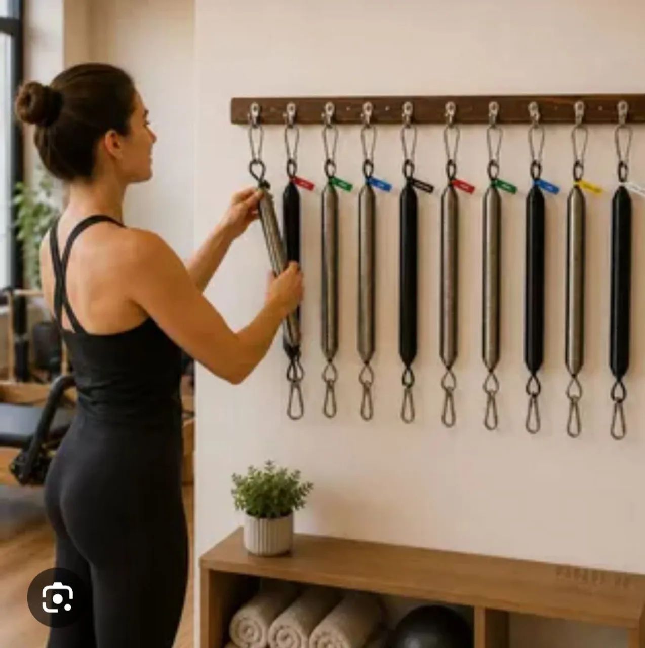 Organizador de molas de Pilates 