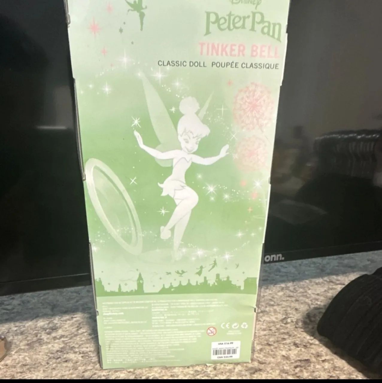 BONECA BARBIE TINKERBELL DISNEY STORE NOVA LACRADA  - Foto 2