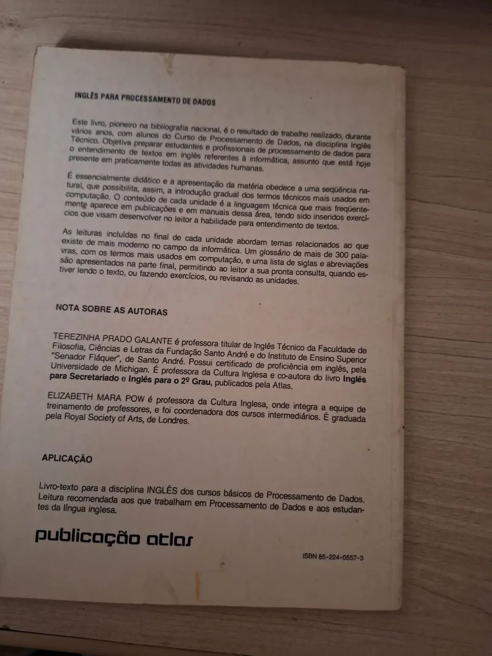 INGLÊS PARA PROCESSAMENTO DE DADOS - EDITORA ATLAS - Foto 2