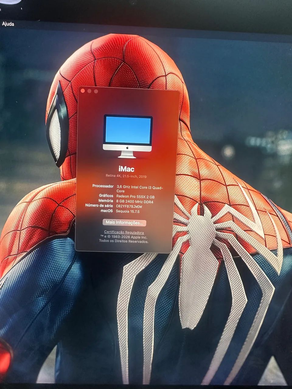 IMac 4k 21,5p 2019 - Foto 2