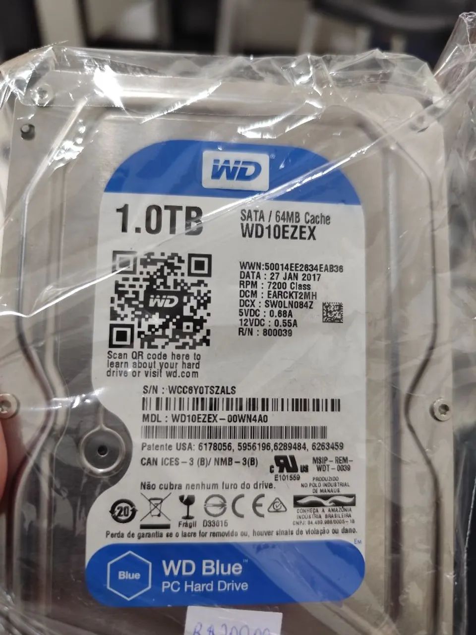 HD desktop WD de 1Tb